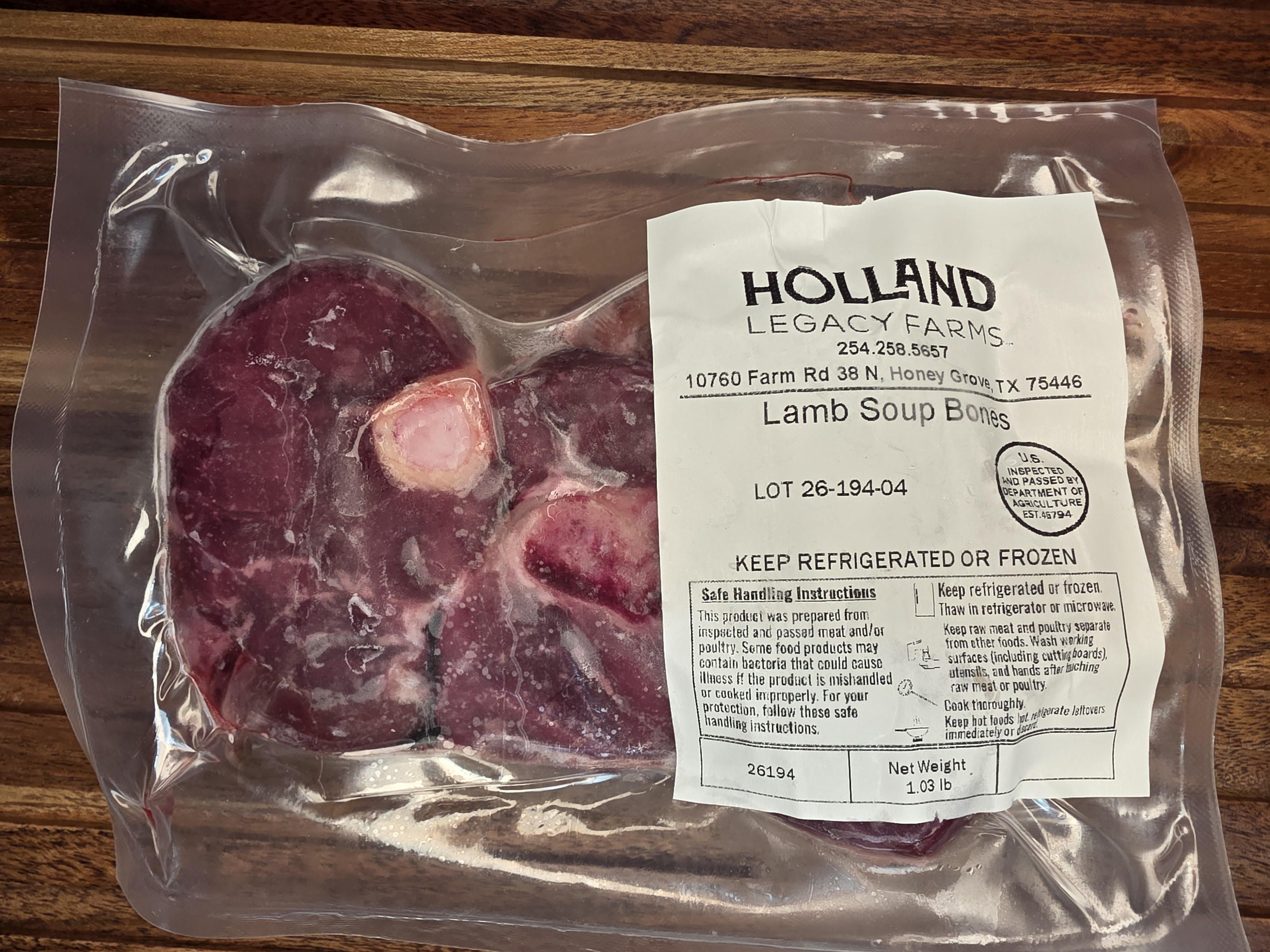 Lamb Osso Buco