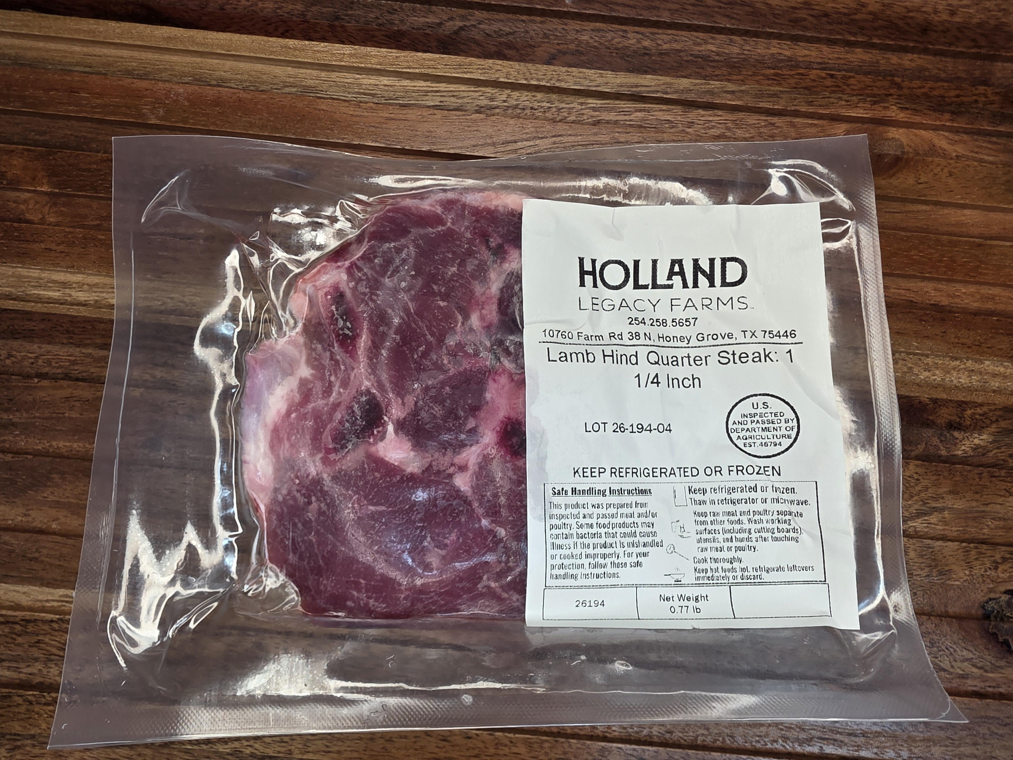 Lamb Leg Steaks