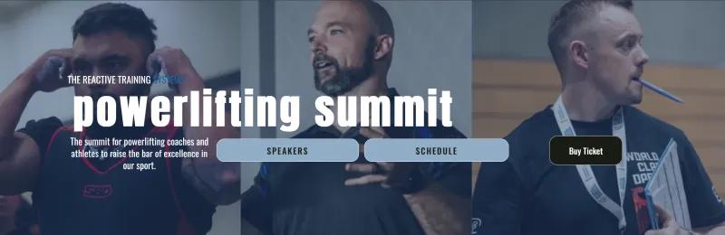 Powerlifting Summit Early Bird Ticket