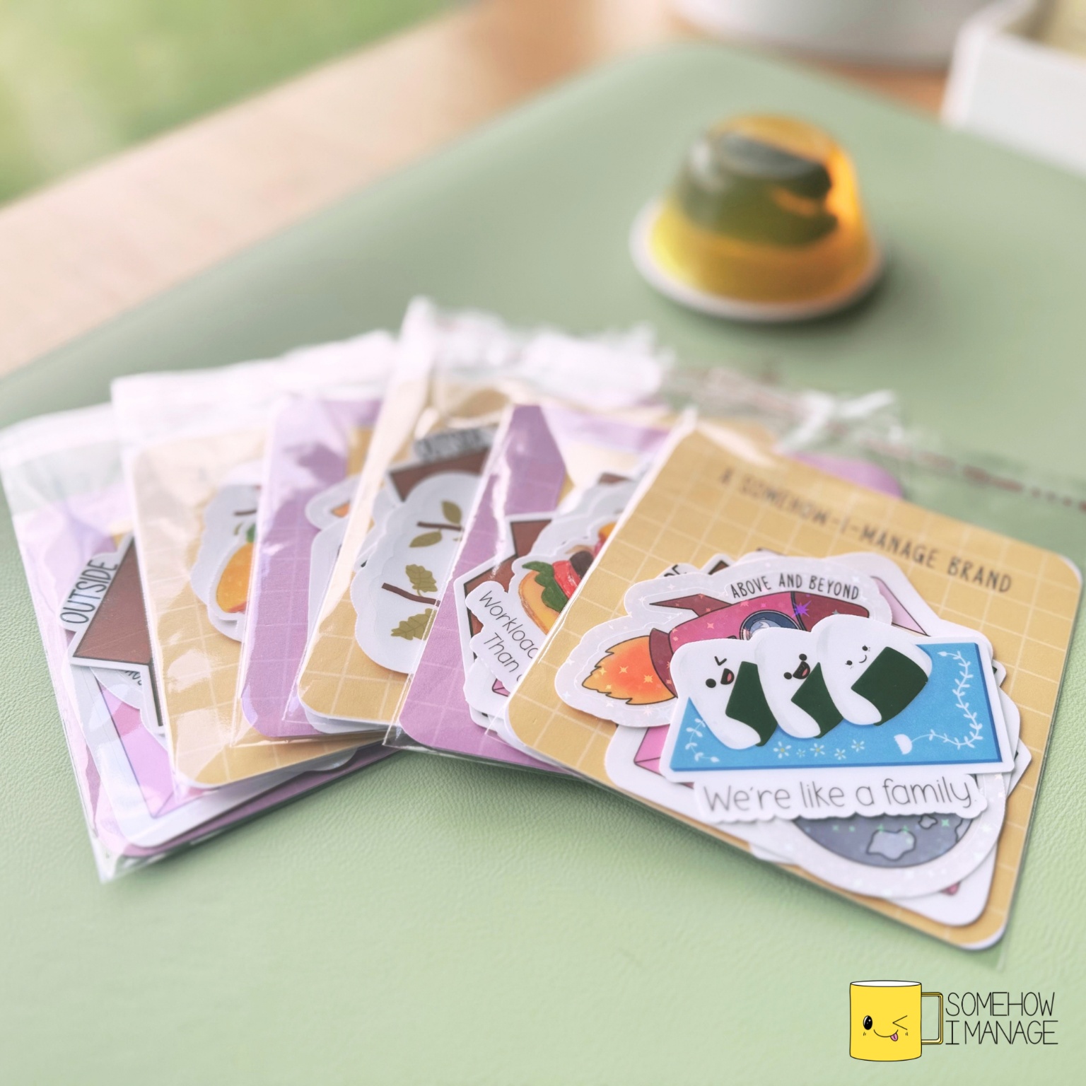 Seconds Sale: Whimsical Surprise Sticker 4-Pack