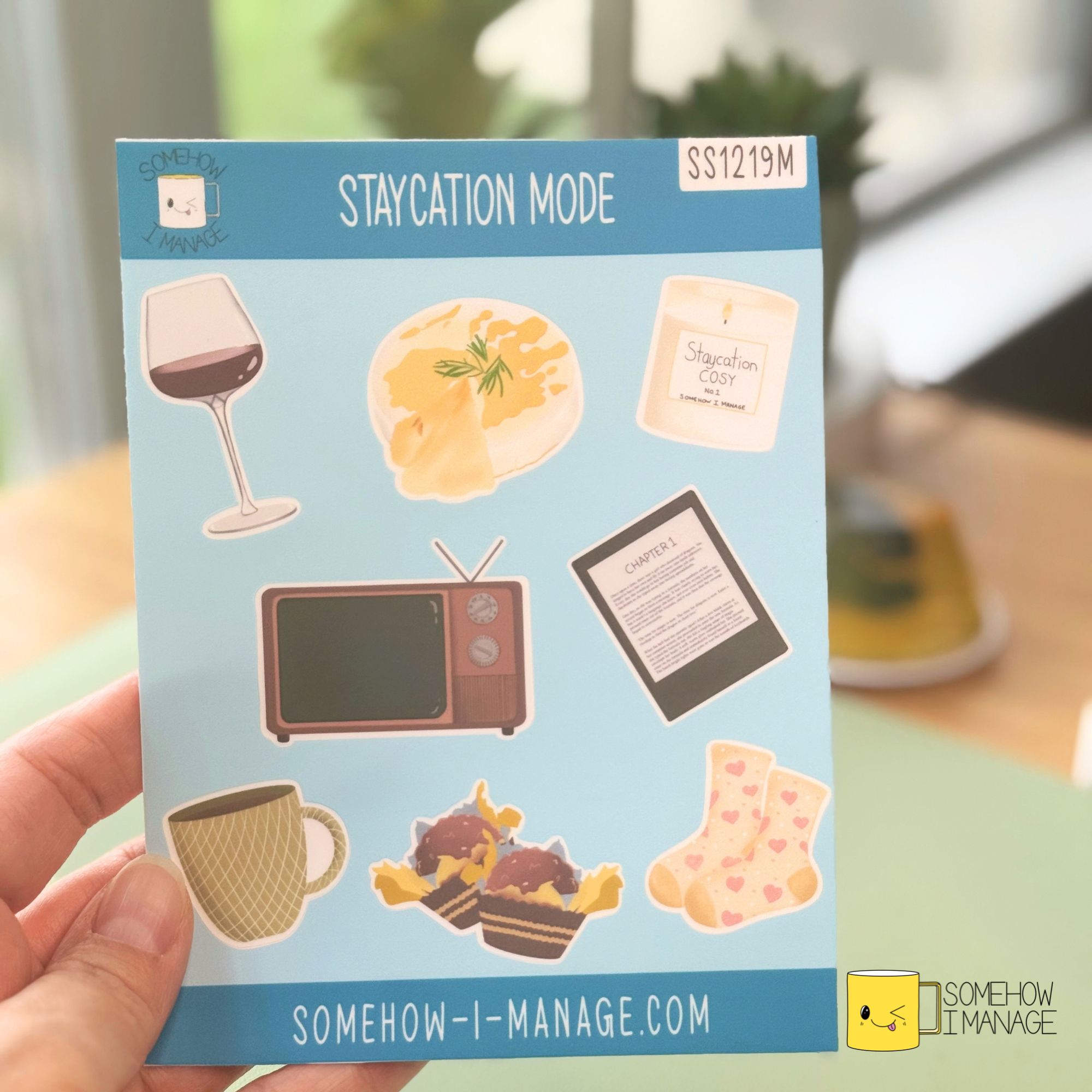 Staycation Mode | Out of Office - Matte Sticker Sheet