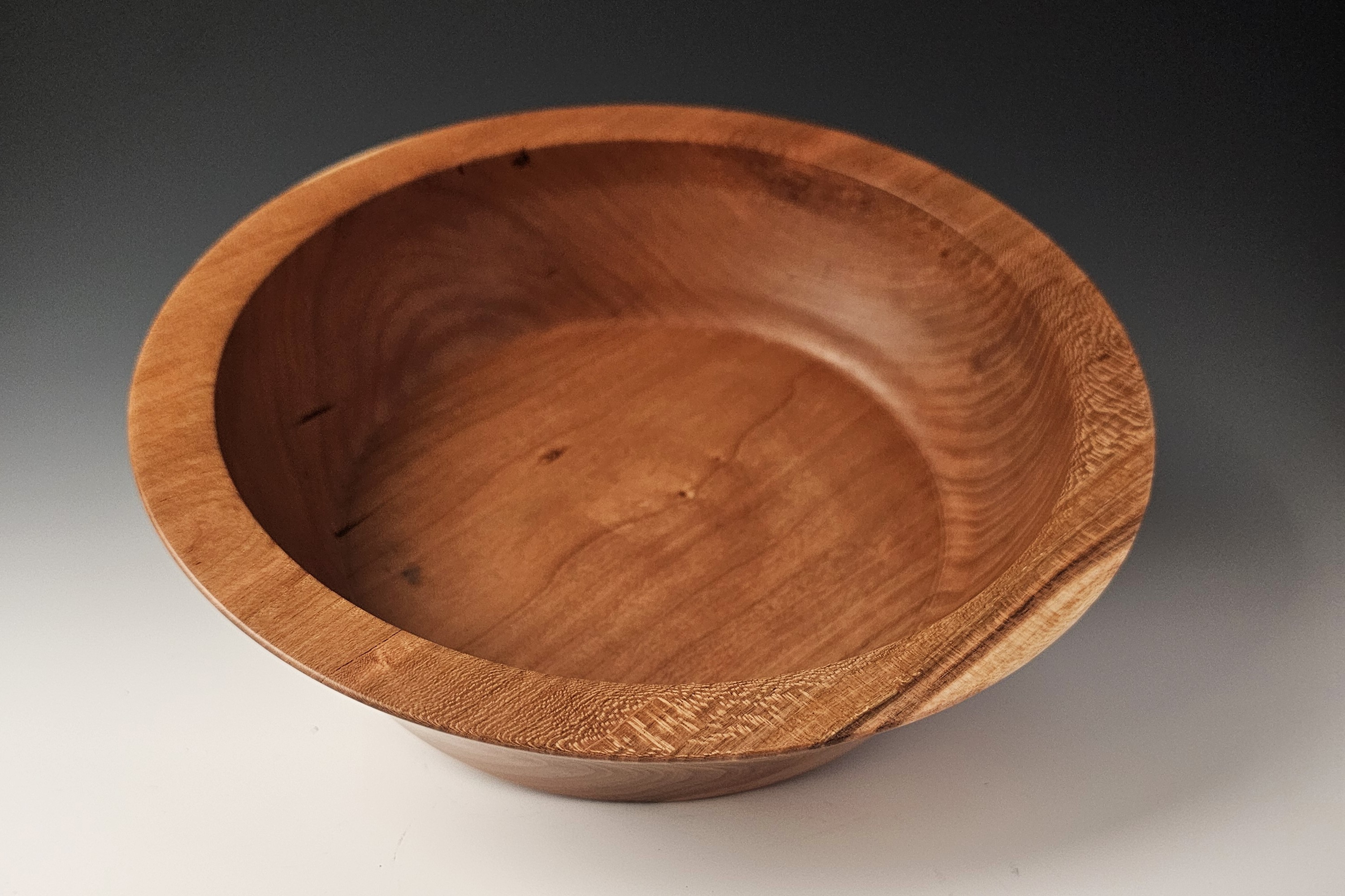 Hand-Turned Black Cherry Bowl