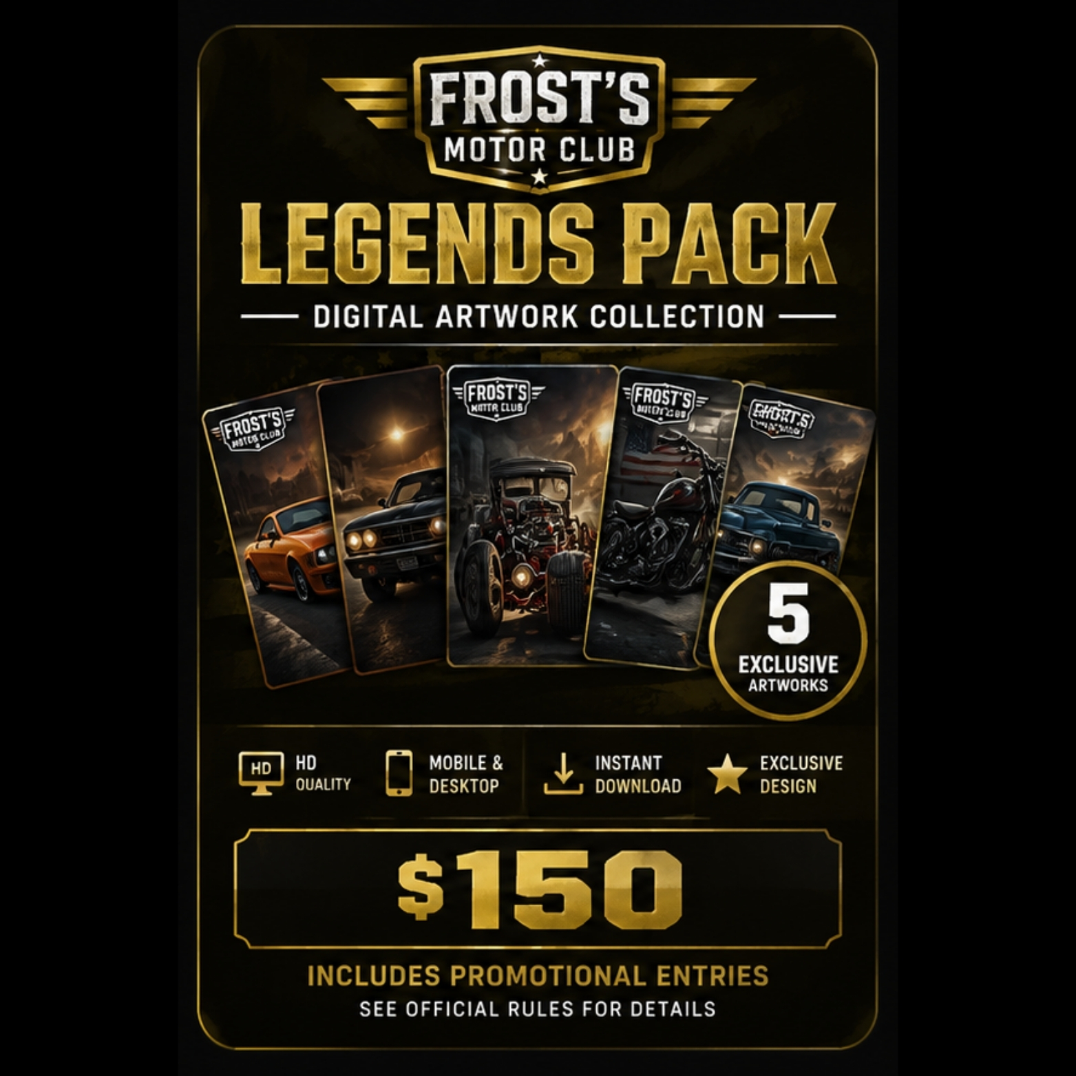 Legends Pack 1500 Entries