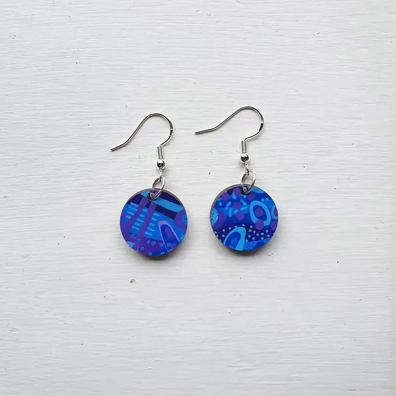 Blueberry Pop - Small Round 