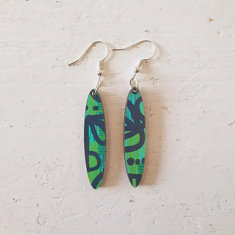 Greenffiti - Skinny Oval 