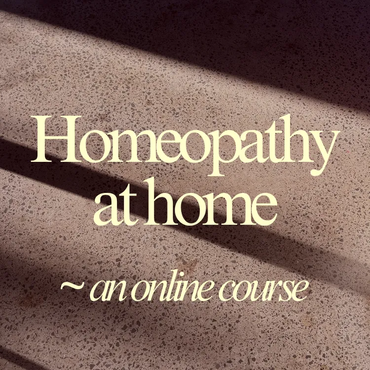 Homeopathy at Home Course
