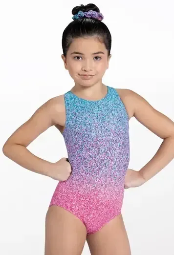 Fantasy Print Leotard - Includes Scrunchie