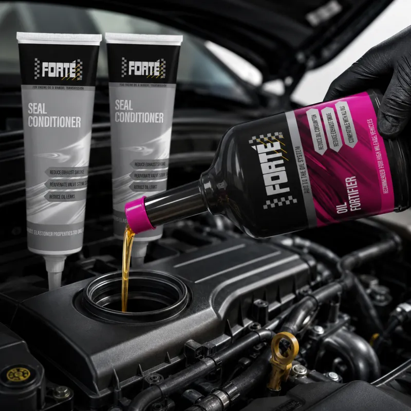 Forte Seal Conditioner and Forte Oil Fortifier Engine Care Kit