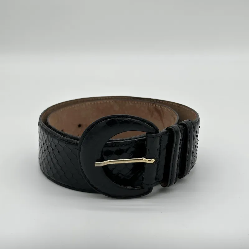Cintura Claudio Orciani in Genuine Snake