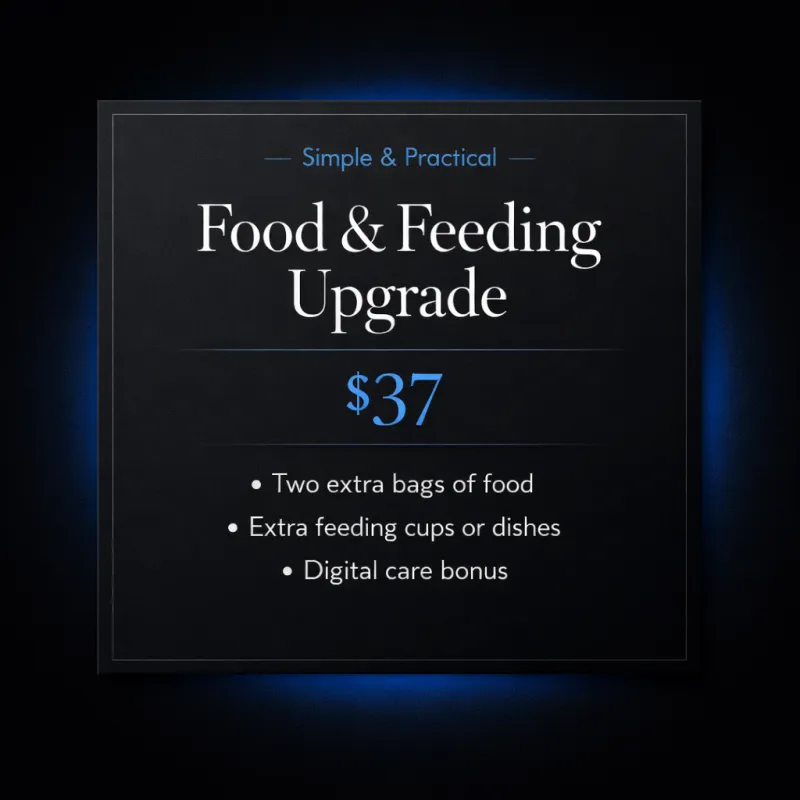 First Month Feeding Backup