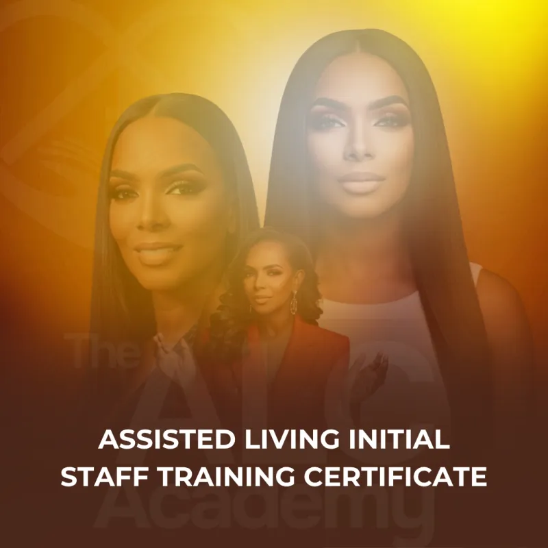 Assisted Living Initial Staff Training Certificate