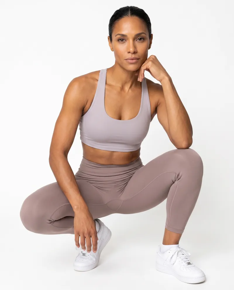 Bamboo LEGGINGS in TAUPE
