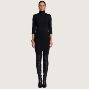 Bamboo TURTLENECK DRESS