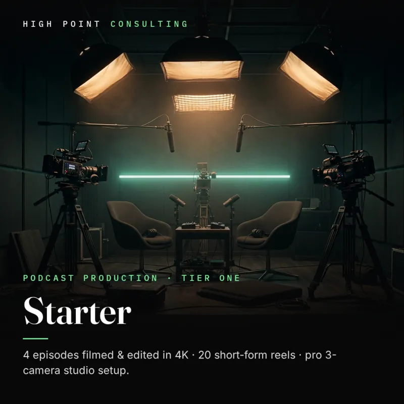 	Podcast Production — Starter