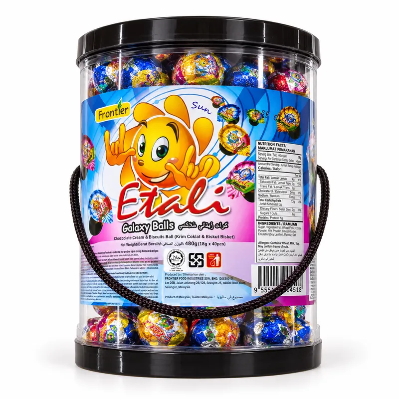 Etali Galaxy Balls Chocolate