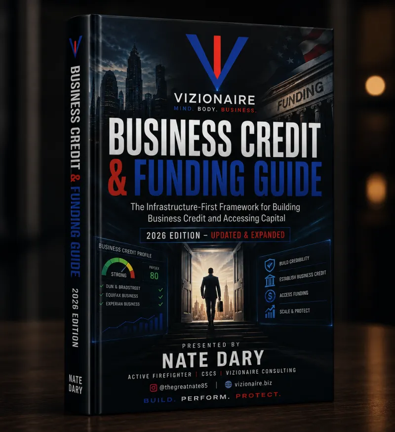 Vizionaire Business Credit & Funding Guide — 2026 Edition