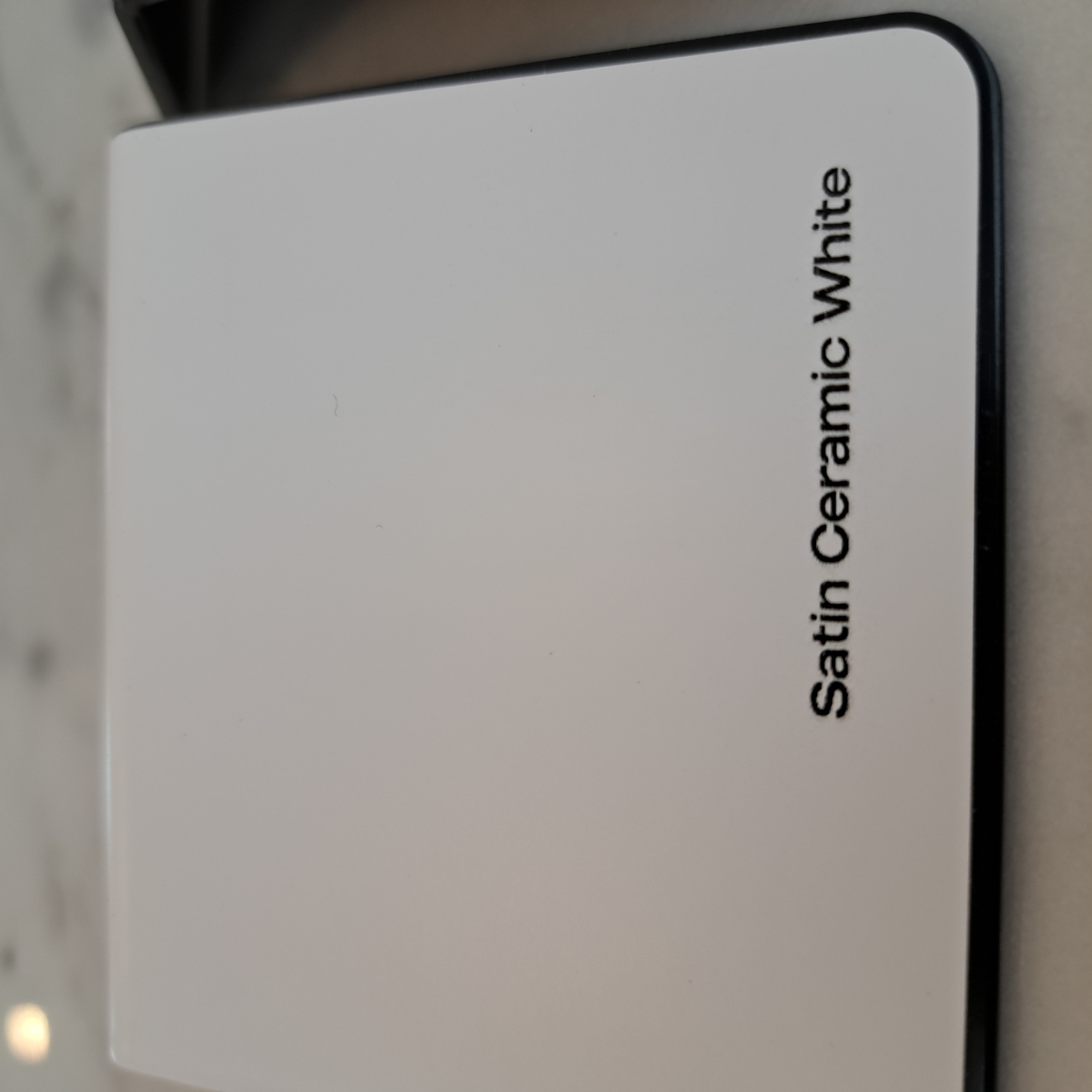Satin Ceramic White
