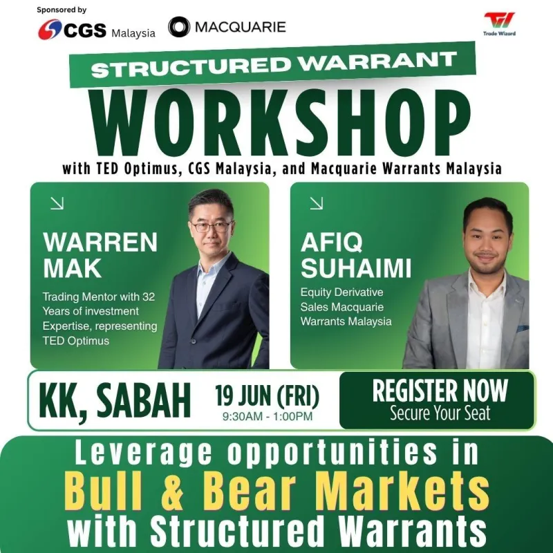 Structured Warrants Workshop with CGS, Macquarie, and TED Optimus (KK, Sabah)