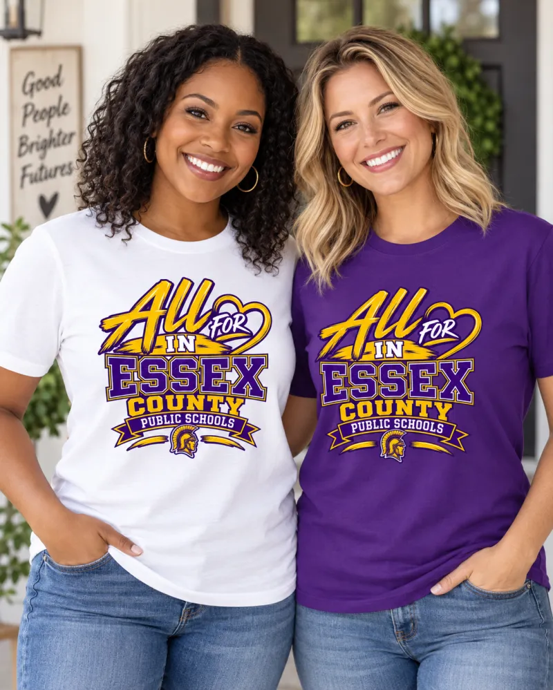 Adult All In for Essex Tee - Community Pride Design