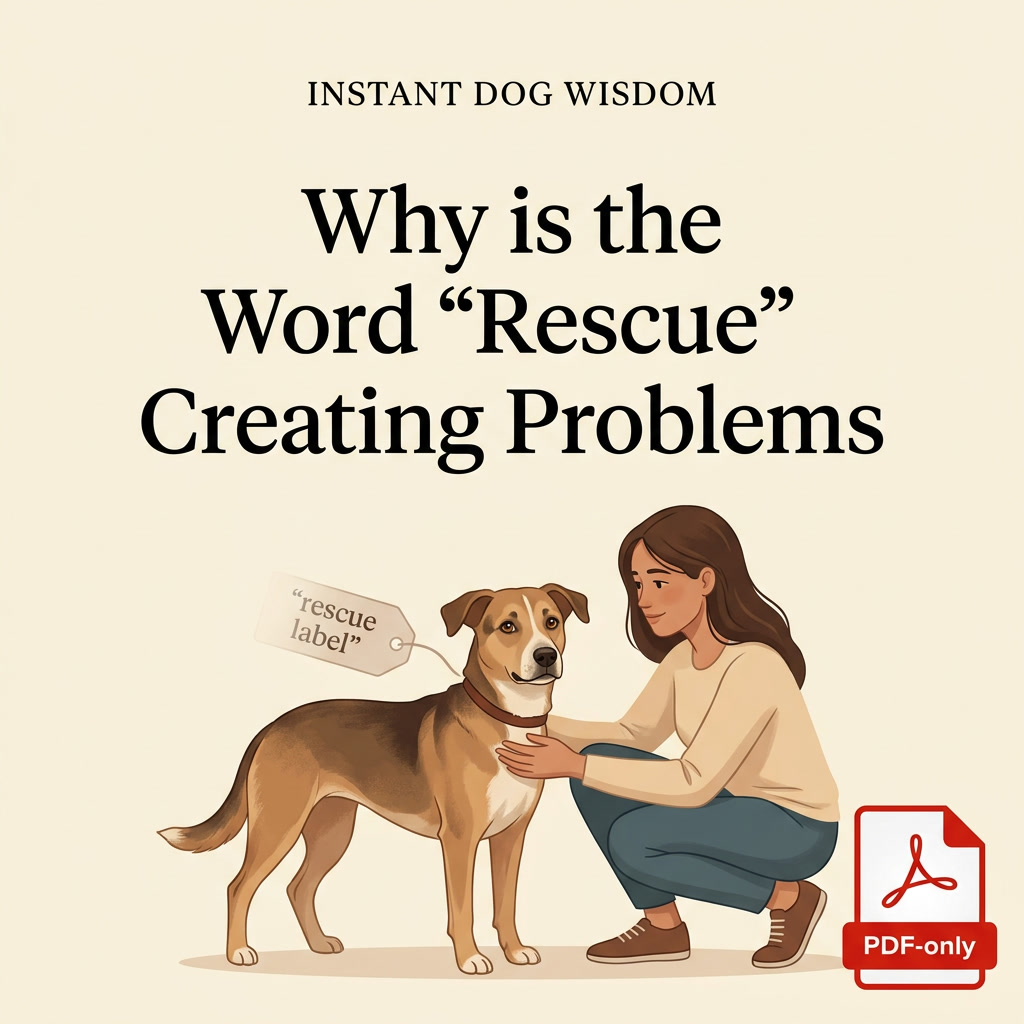 Why is the Word "Rescue" Creating Problems? - PDF Version
