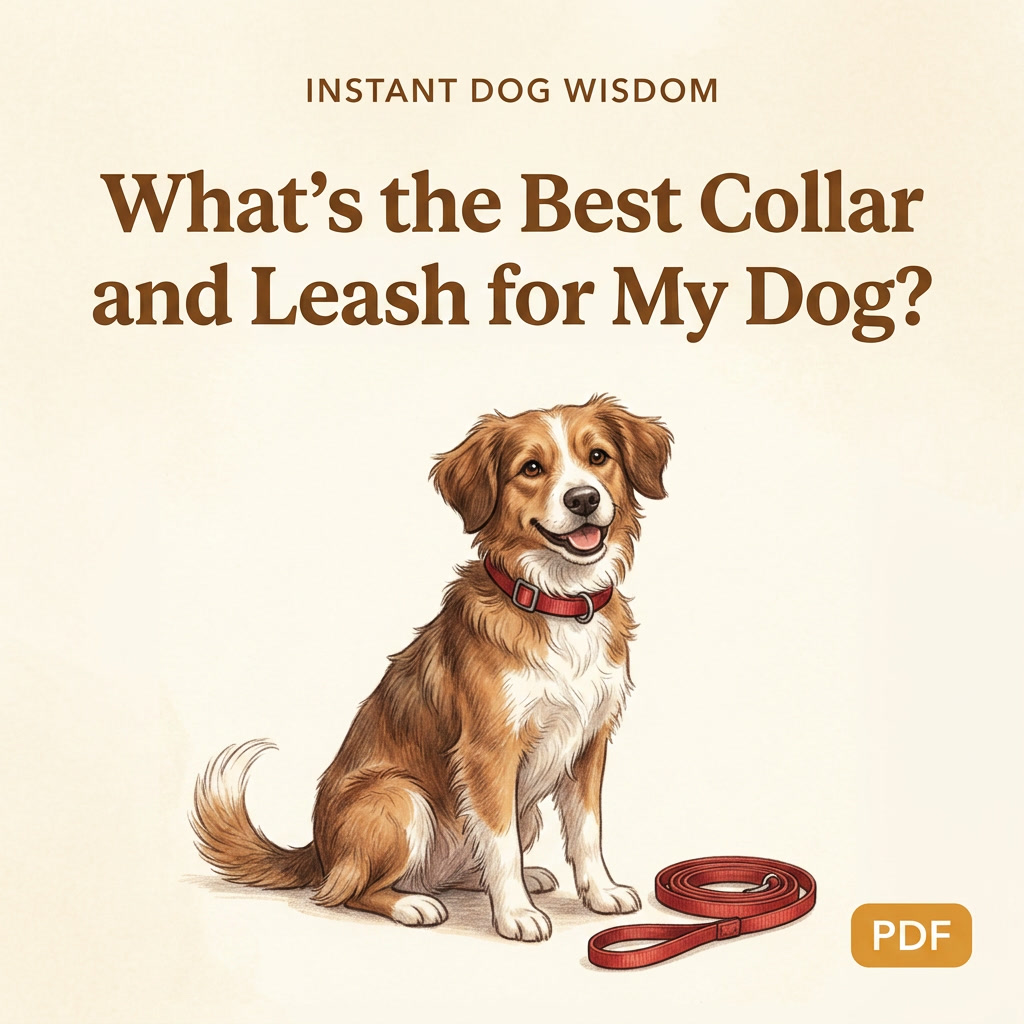 What's the Best Collar and Leash for My Dog? - PDF Version