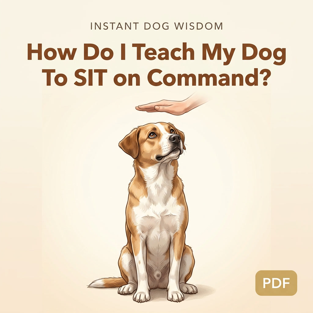 How Do I Teach My Dog To SIT on Command? - PDF Version
