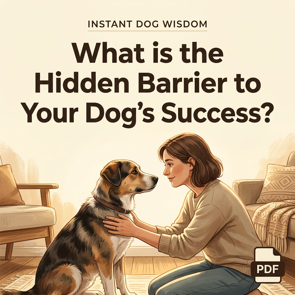 What is the Hidden Barrier to Your Dog's Success? - PDF Version