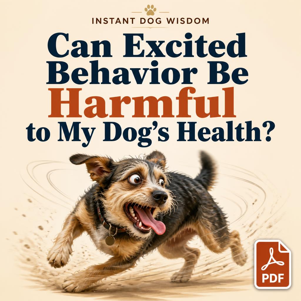 Can Excited Behavior Be Harmful to My Dog’s Health? - PDF Version