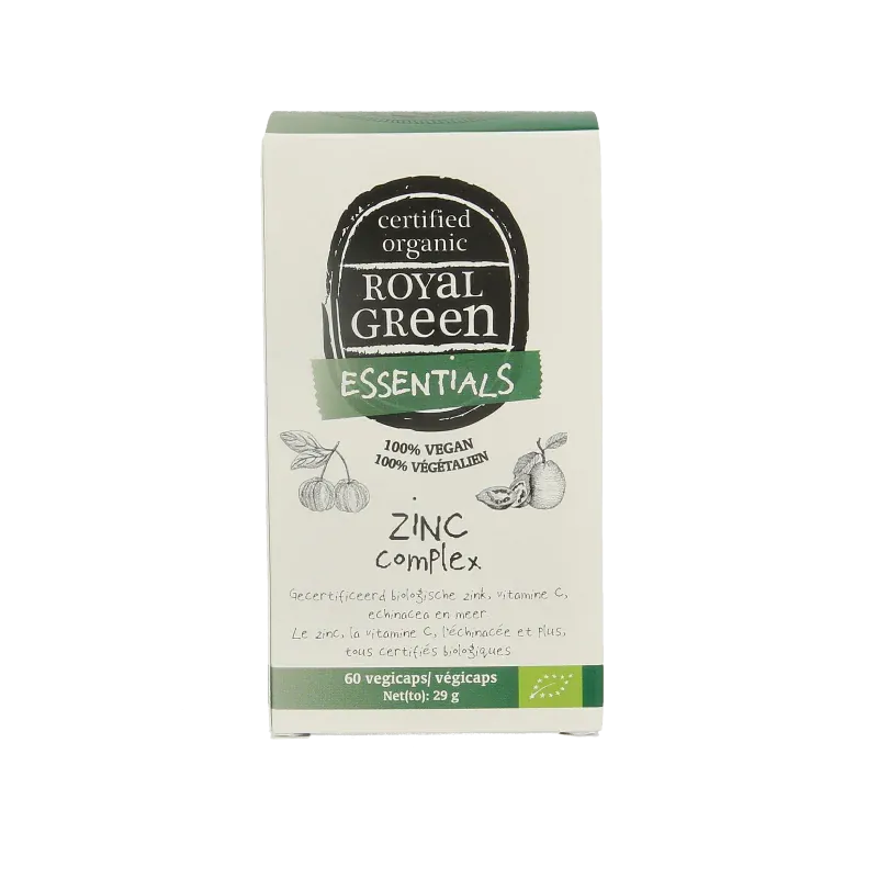 Royal Green Zinc complex bio | 60 capsulles 
