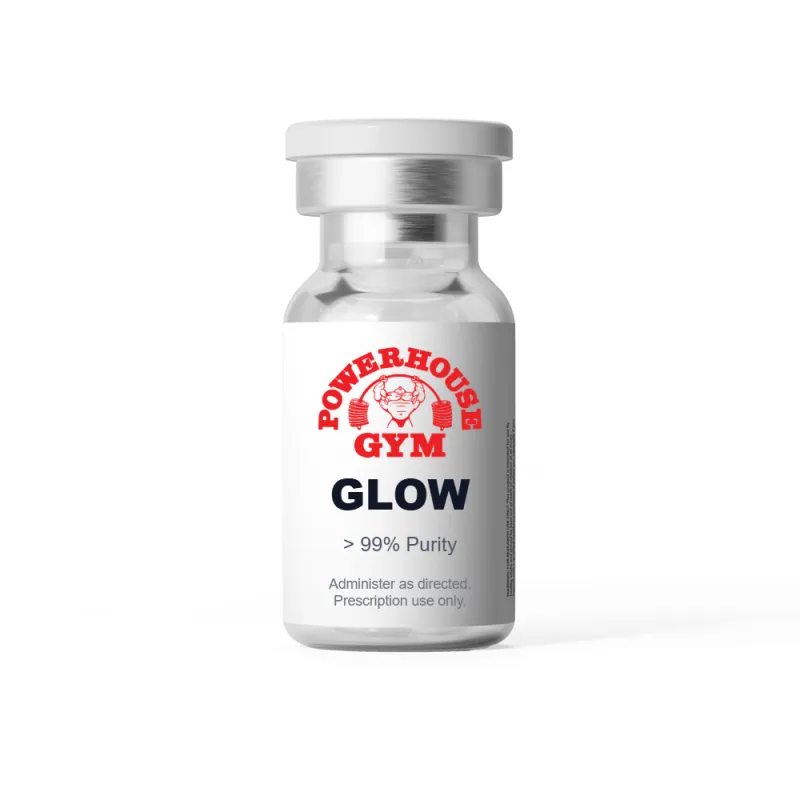 GLOW (BPC-157 / GHK-CU / TB-500)10mg/50mg/10mg/mL (3mL) - Lyophilized