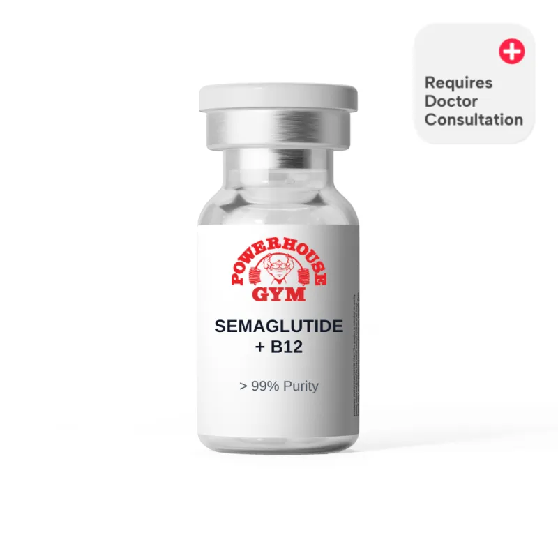 Semaglutide + B12 (2.5mg/1mg, 2mL) 1.25 mg / 0.5 mg per mL