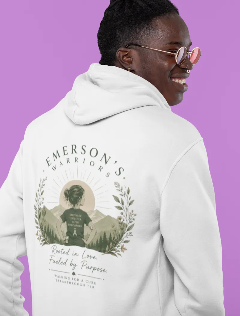 Emerson's Warriors Adult Hoodie