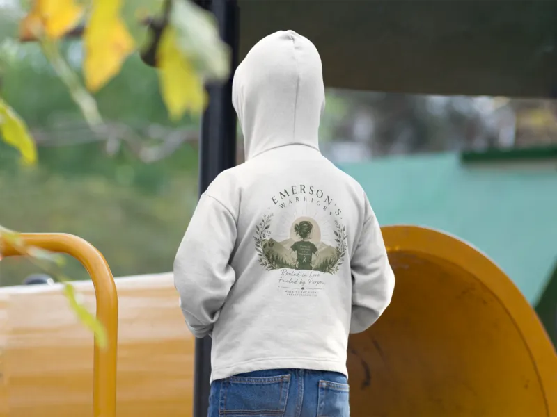 Emerson's Warriors Youth Hoodie