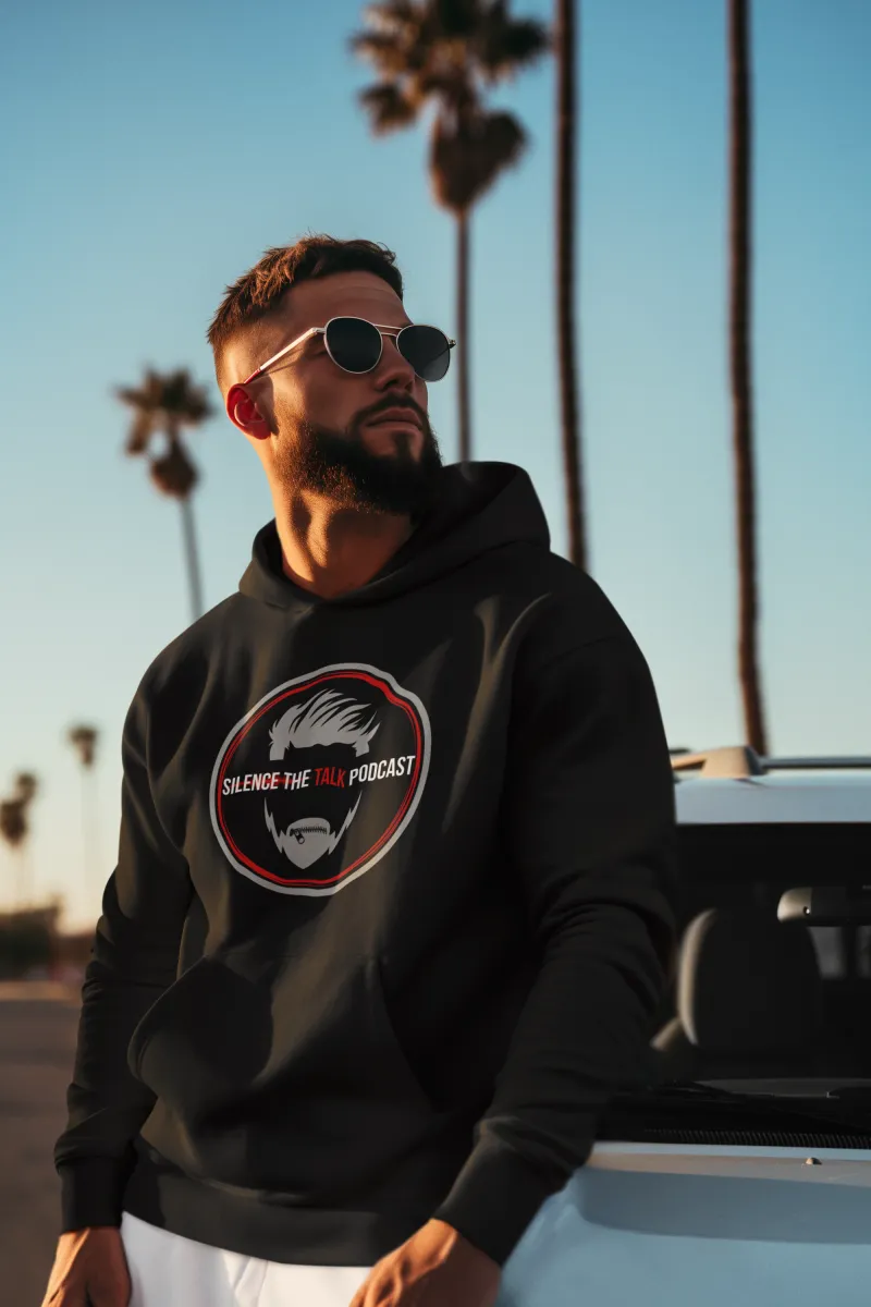 Silence The Talk Premium Hoodie