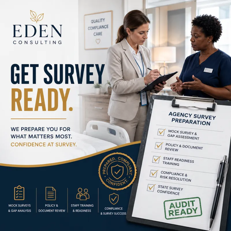 Agency Survey Readiness & Mock Survey Preparation