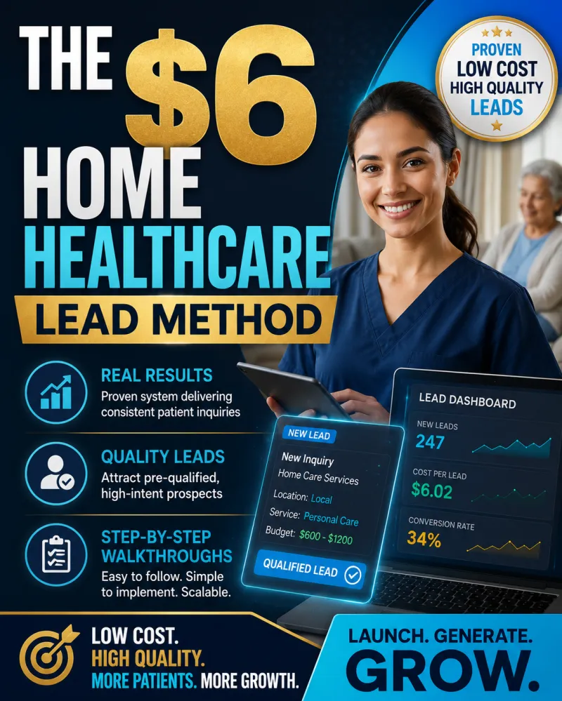 The $6 Home Healthcare Lead Method
