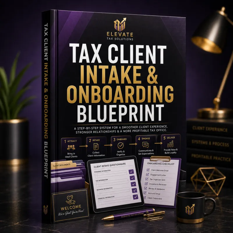 Tax Client Intake & Onboarding Blueprint