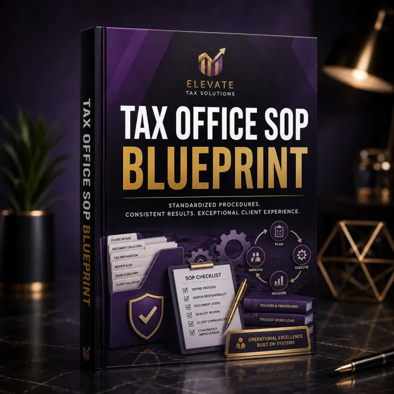 Tax Office SOP Blueprint