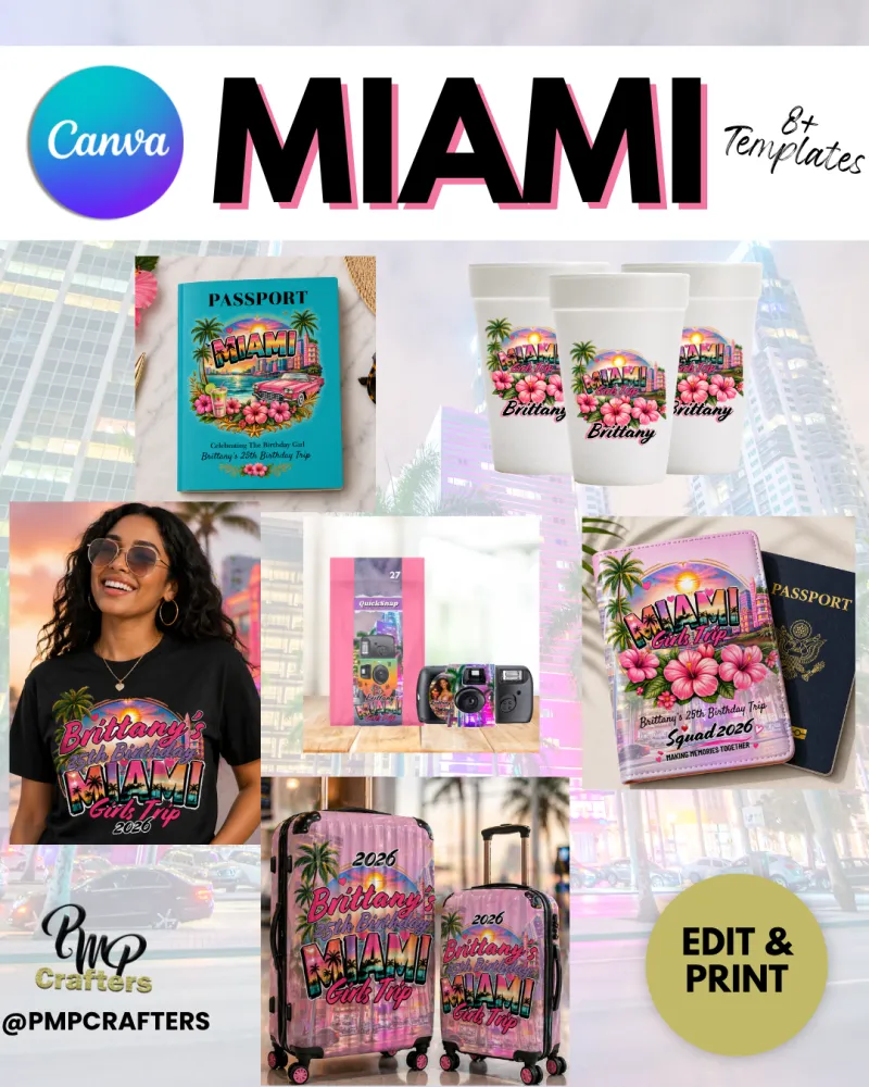 Miami Travel Set