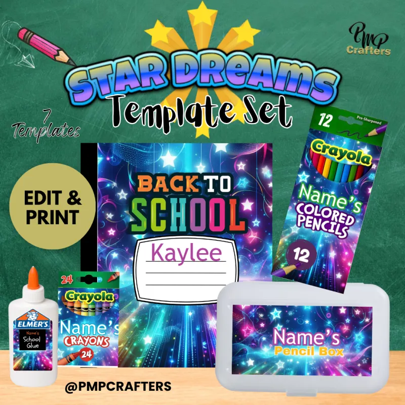 Star Dreams School Supply Set