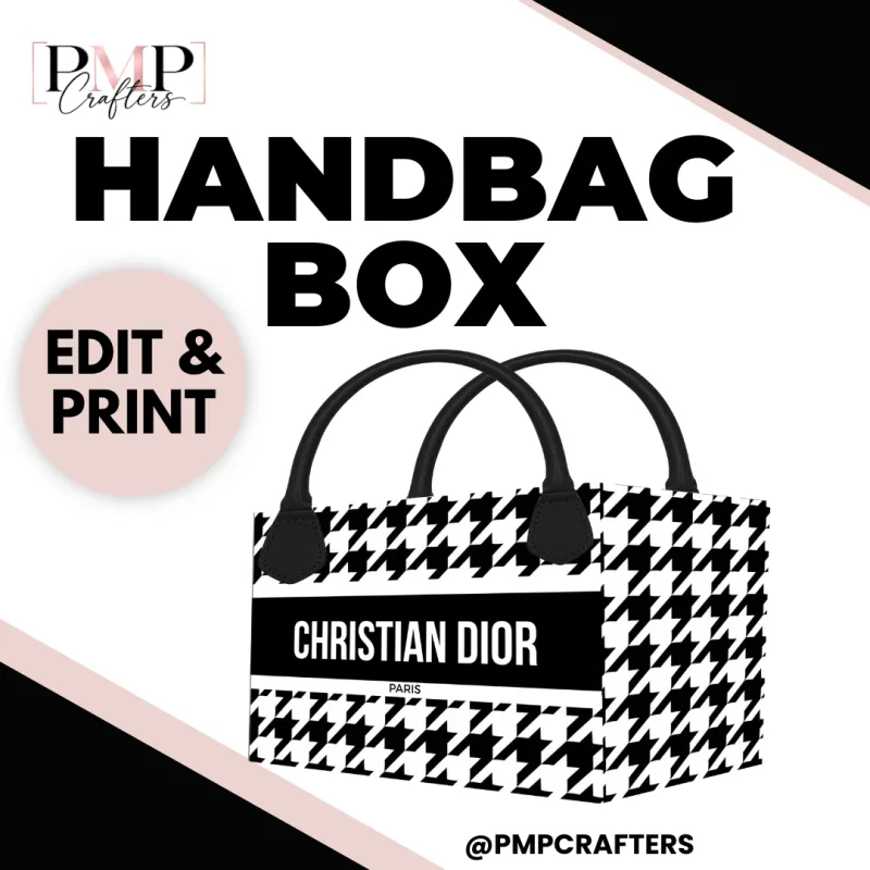 Black Handbag Box