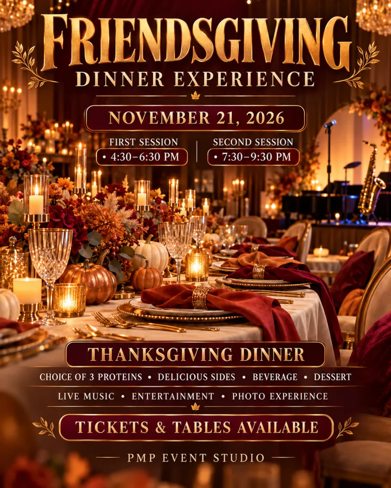 A Friendsgiving Dinner Experience Session 2