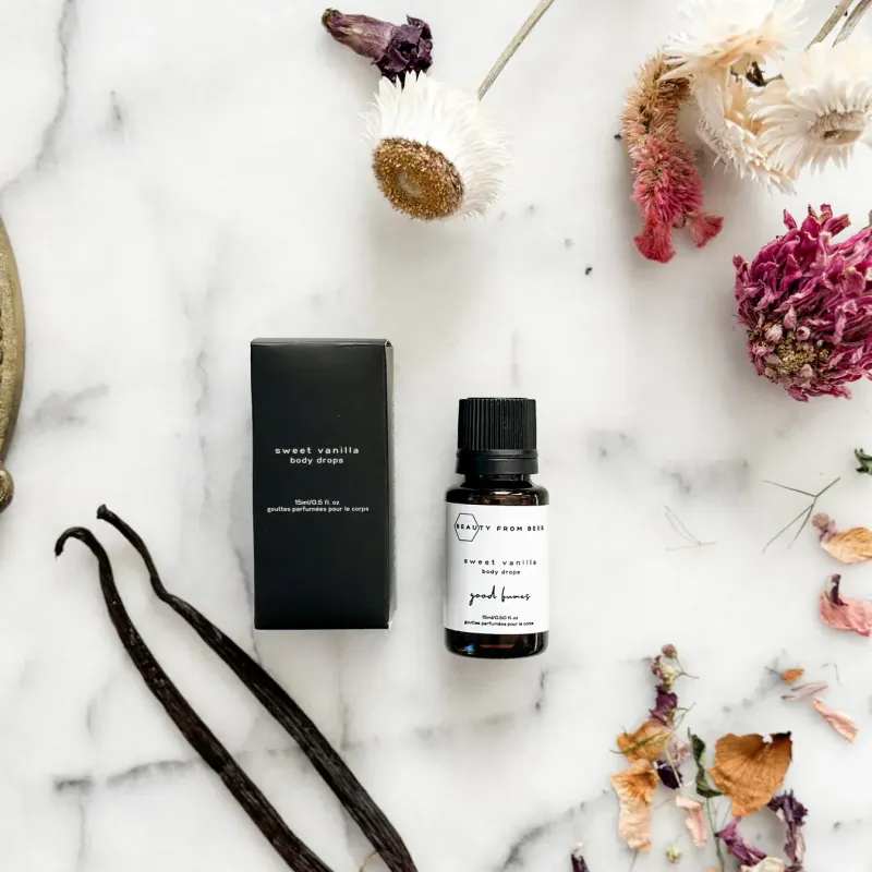 Sweet Vanilla Body Drops - Beauty from Bees