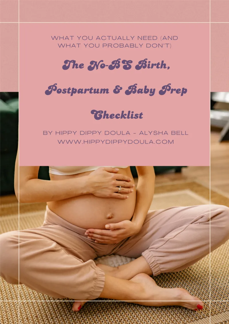 The No-BS Birth, Postpartum & Baby Prep Checklist