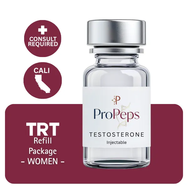 TRT CALI Women's Refill Package (Cypionate 200mg/mL 10mL)