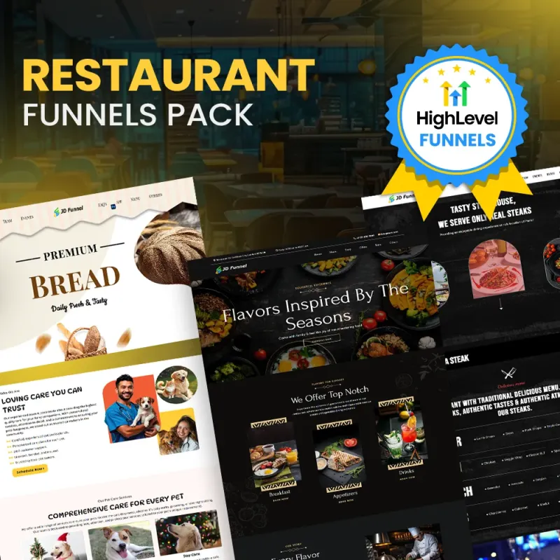 PACK OF 5 RESTAURANT FUNNEL