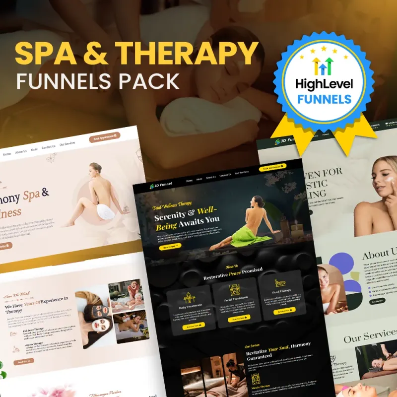 PACK OF 8 SPA & THERAPY FUNNEL
