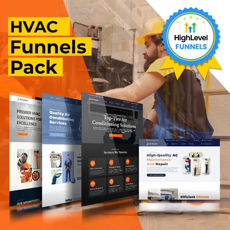 PACK OF 4 HVAC FUNNEL