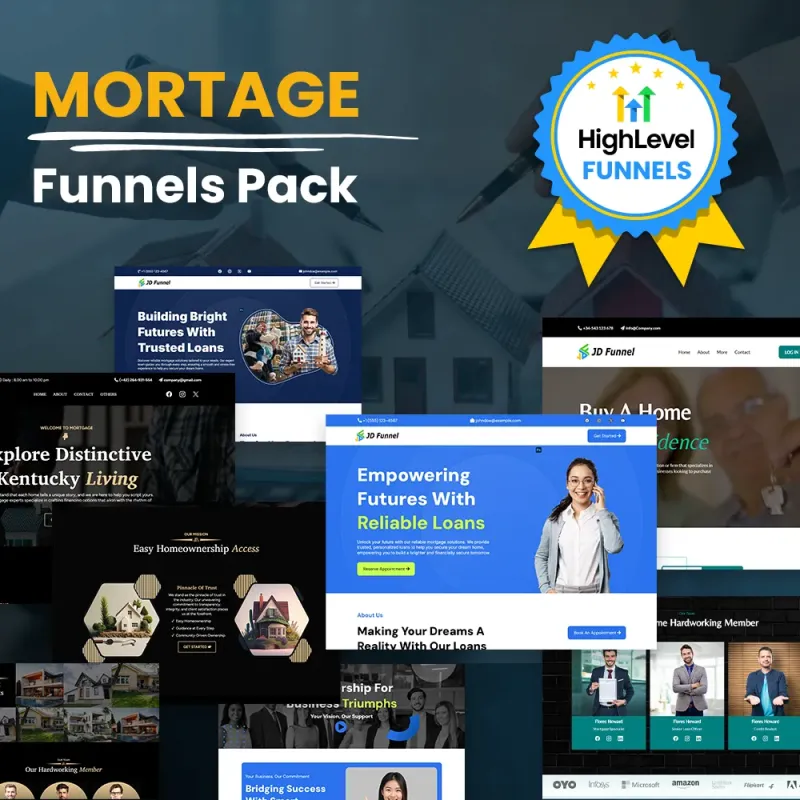 PACK OF 5 MORTGAGE FUNNEL 