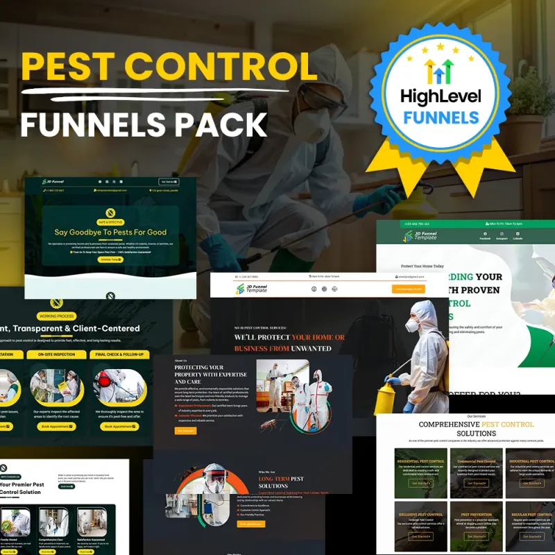 PACK OF 6 PEST CONTROL FUNNEL